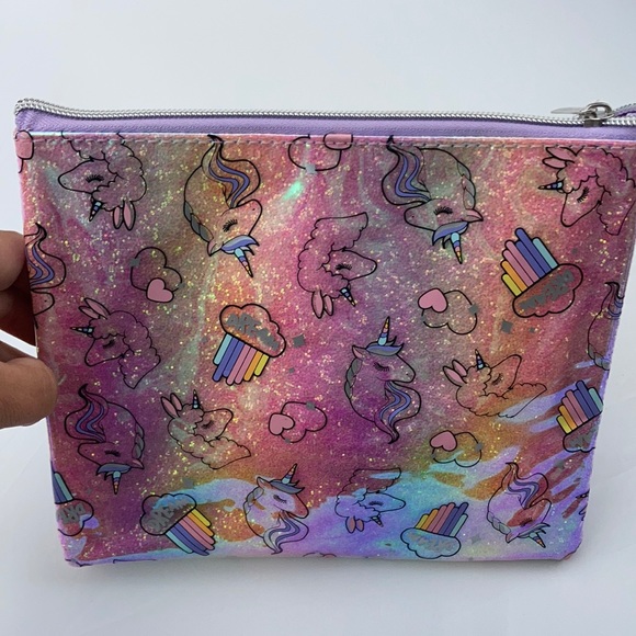 Handbags - 3/$20 Unicorn Pouch Sparkle Case / Bag